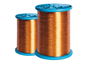 Self-adhesive enameled wire for voice coils