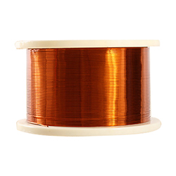 Enameled copper flat wire for EVs