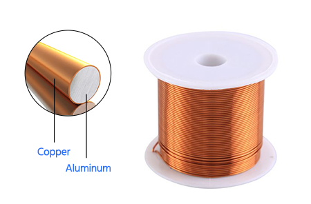 銅被覆アルミニウムエナメル線(CCA)